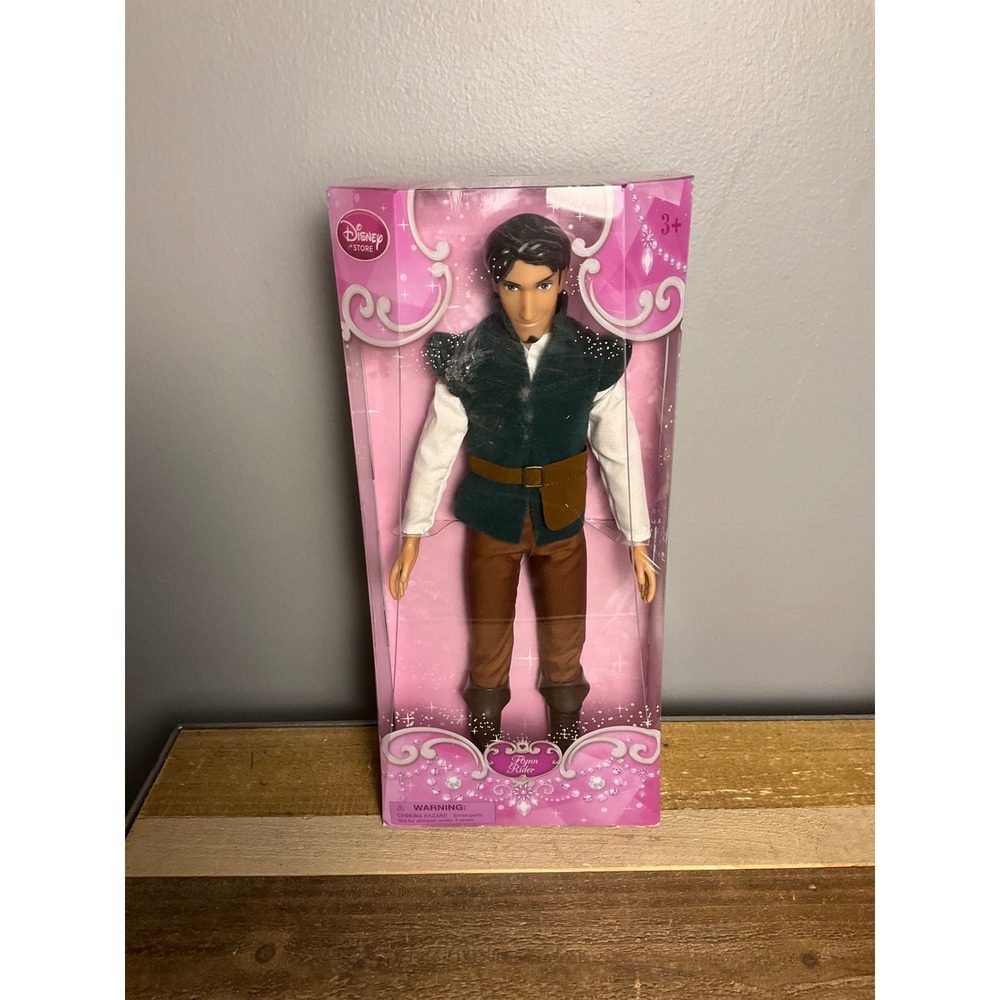Disney Store Flynn Rider Classic Doll Tangled 12 Inch Action Figure NIB